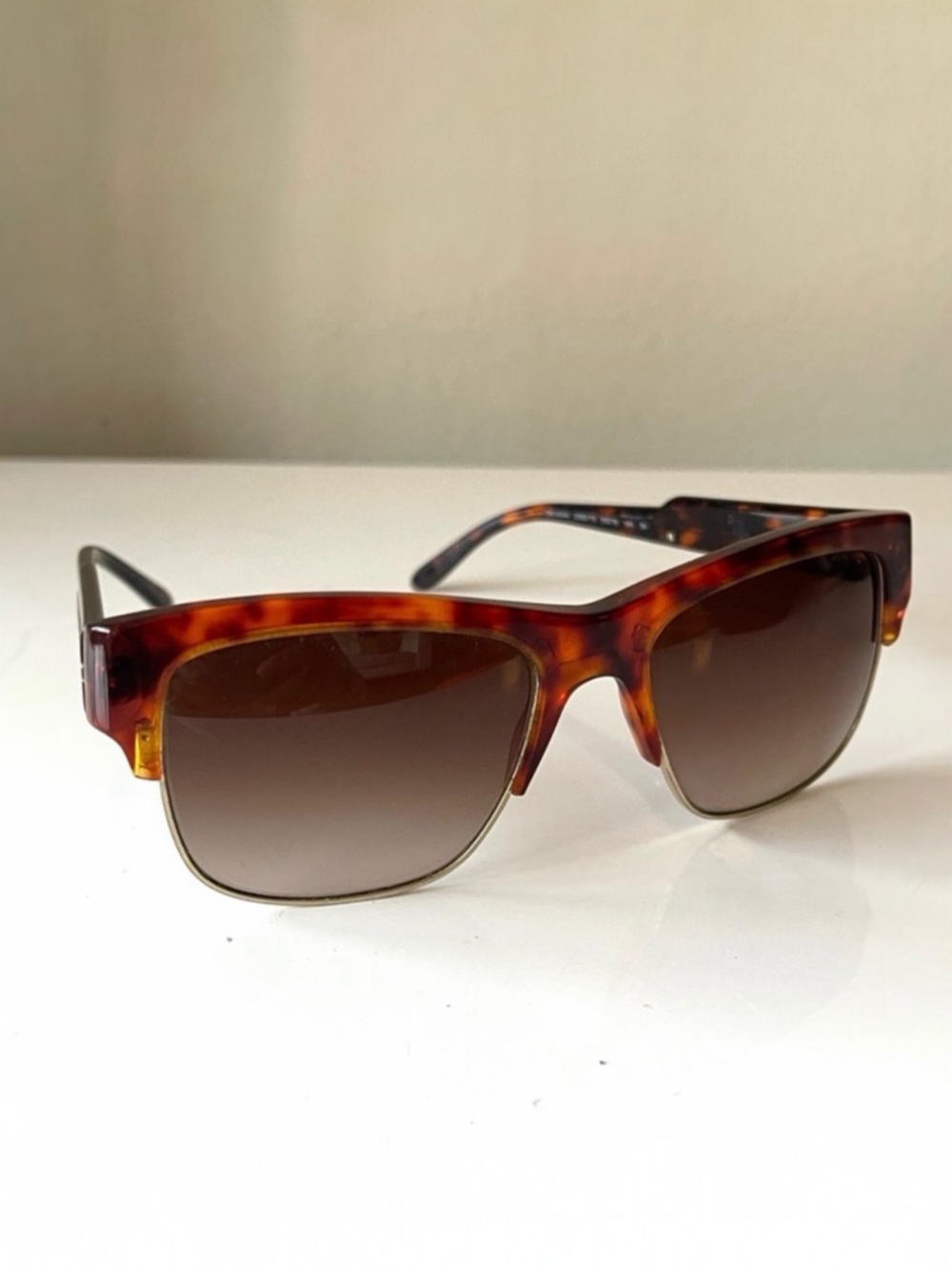 Stella McCartney Brown‎ Tortoise Sunglasses